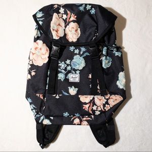 Herschel Iona Backpack - Pastel Petal Pattern - With Laptop Pocket